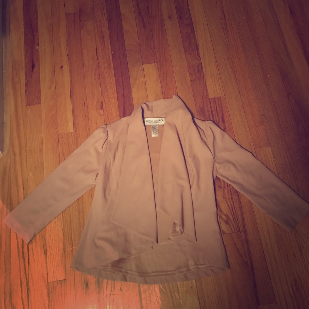 Nude blazer